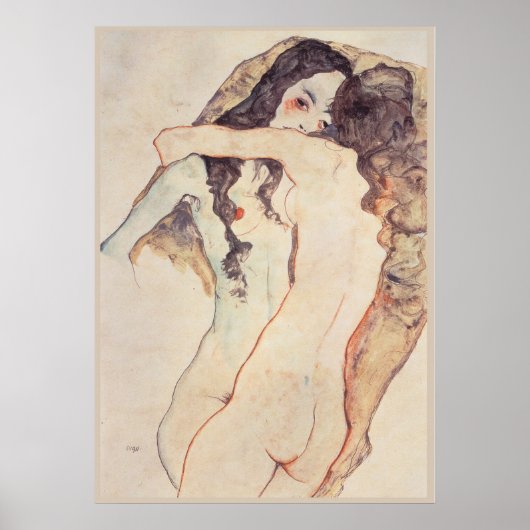 POSTER EGON SCHIELE (Devant)