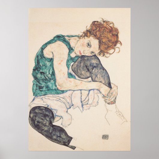 POSTER EGON SCHIELE (Devant)
