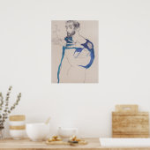 Poster 'Egon Schiele' (Cuisine)