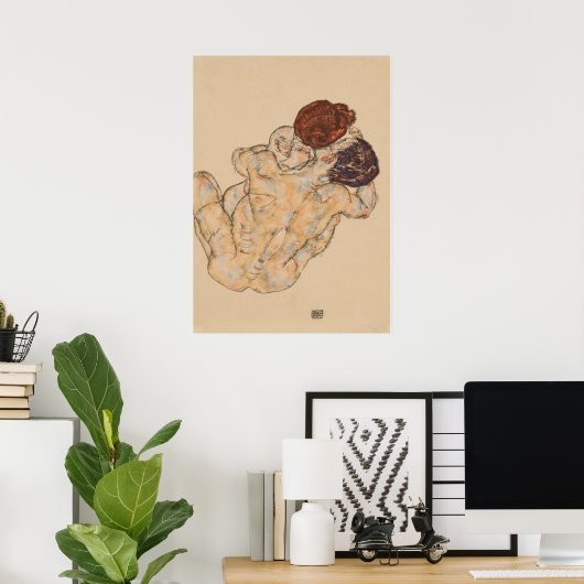 POSTER EGON SCHIELE (Bureau à domicile)