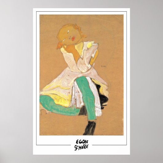 Poster Egon Schiele Art #39 (Devant)