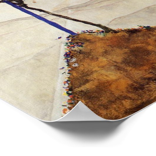 Poster Egon Schiele Automne Soleil Automne Arbre Nature A (Coin)