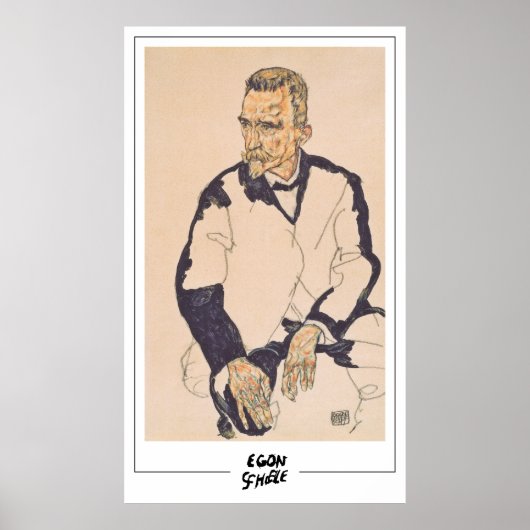 Poster Egon Schiele Beaux-Arts #243-2 (Devant)