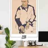 Poster Egon Schiele Beaux-Arts #243-2 (Bureau à domicile)