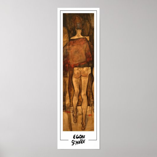 Poster Egon Schiele Beaux-Arts #89-2 (Devant)