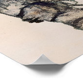 Poster Egon Schiele Expressionism Print Sitzender (Coin)