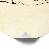 Poster Egon Schiele - Femme assise (Coin)