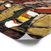 Poster Egon Schiele Krumau Crescent of Houses (Coin)