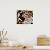 Poster Egon Schiele La mort et le grand (Cuisine)