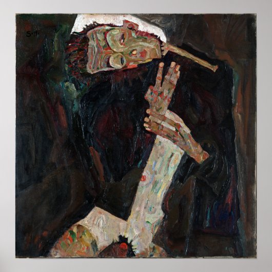 Poster Egon Schiele Le Lyriciste (Devant)