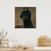 Poster Egon Schiele Les Hermites (Cuisine)