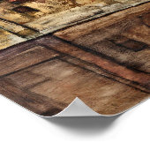 Poster Egon Schiele - Mur De Maison Sur La Rivière (Coin)