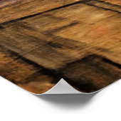 Poster Egon Schiele - Mur de maison sur la rivière (Coin)