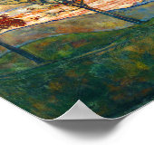 Poster Egon Schiele Parc naturel de l'arbre d'arbres auto (Coin)