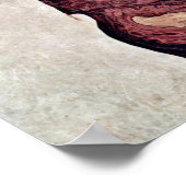 Poster Egon Schiele - Portrait de Herbert Rainer (Coin)