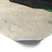 Poster Egon Schiele Portrait de Wally Neuzil (Coin)