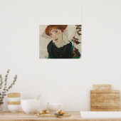 Poster Egon Schiele Portrait de Wally Neuzil (Cuisine)