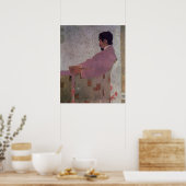 Poster Egon Schiele Portrait du peintre Anton Peschka (Cuisine)