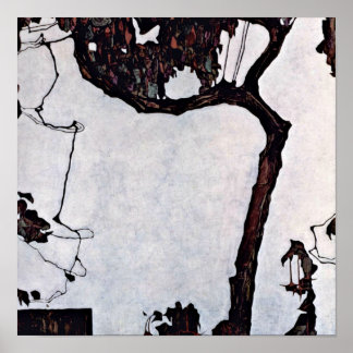 Poster Egon Schiele - prune