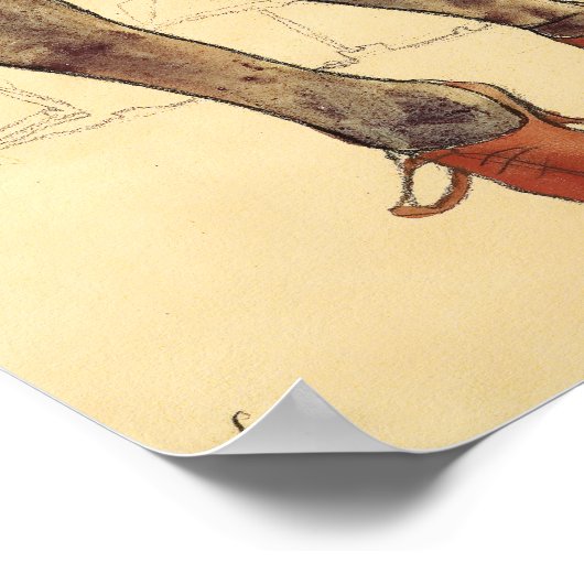 Poster Egon Schiele Reproduction (Coin)