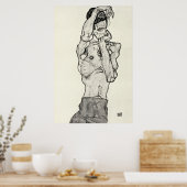 Poster Egon Schiele - Zeichnungen II (Cuisine)