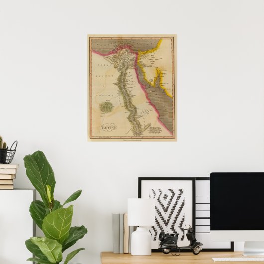 Poster Égypte 9 (Bureau à domicile)