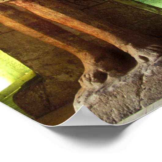 Poster Egypte, Abu Simbel, Statue de Ramsès II, (Coin)