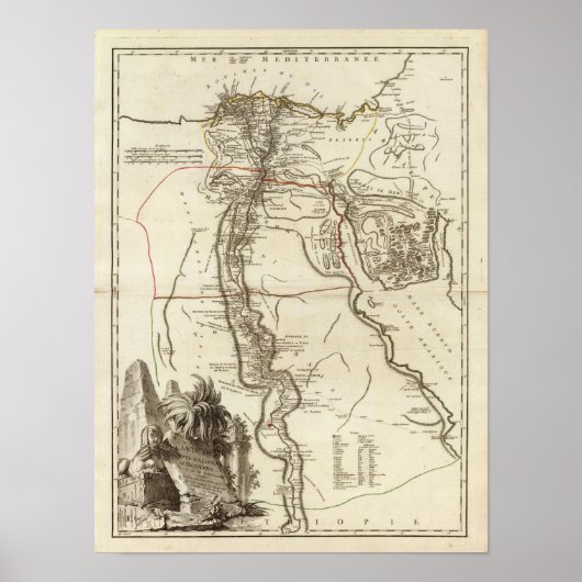 Poster Égypte ancienne (Devant)