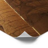 Poster Égypte ancienne Karnak Temple hiéroglyphes Voyage (Coin)