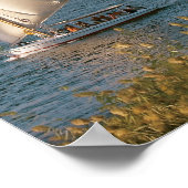 Poster Egypte, Assouan, Nil River, Felucca voiliers, (Coin)