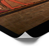 Poster Egypte-Hieroglyphs (Hoek)