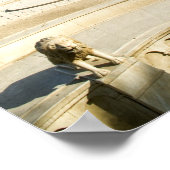 Poster Egypte, Le Caire. L'imposante mosquée Mohammed Ali (Coin)