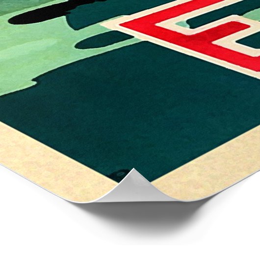 Poster Égypte Le Nil (Coin)