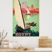 Poster Égypte Le Nil (Cuisine)