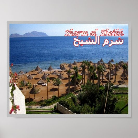 Poster Égypte - Mer Rouge - Sharm el Sheikh - (Devant)