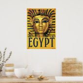 Poster Égypte - Toutankhamon (Cuisine)