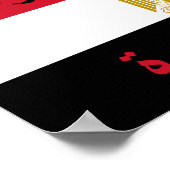 Poster Egypte : "Vive la révolution !" (Coin)