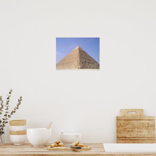 Poster égyptien Pyramid (Cuisine)