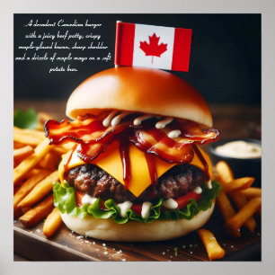 Poster Eh Équipe Mange : Maple Bacon Magic