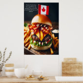 Poster Eh Équipe Mange : Maple Bacon Magic 24x36 (Cuisine)