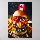 Poster Eh Équipe Mange : Maple Bacon Magic 24x36 (Devant)