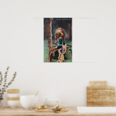Poster Ehankekle Portrait en chef (Cuisine)