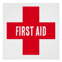 Poster - EHBO Rode Kruis