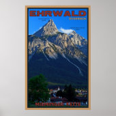 Poster Ehrwald, Autriche (Devant)