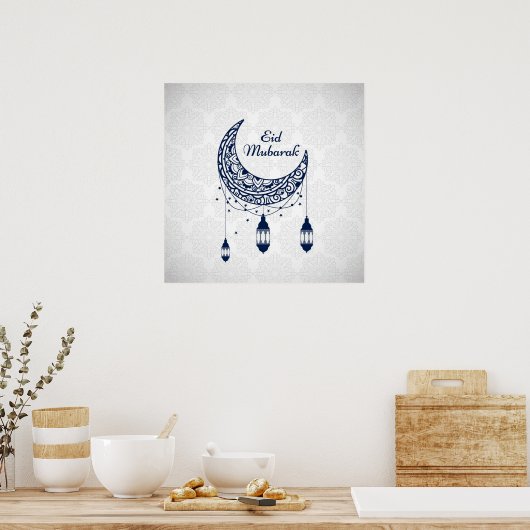 Poster Eid Mubarak (Cuisine)
