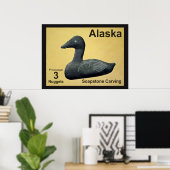 Poster Eider à soja (Bureau à domicile)
