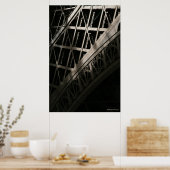 Poster Eiffel dans l'ombre (Cuisine)