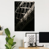 Poster Eiffel dans l'ombre (Bureau à domicile)