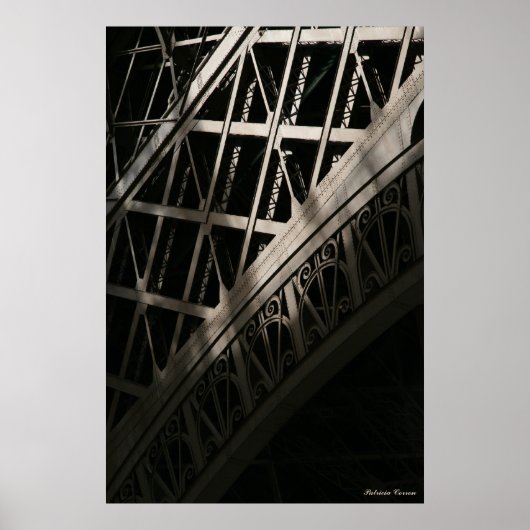 Poster Eiffel dans l'ombre (Devant)