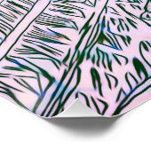 Poster Eiffel rose (Coin)